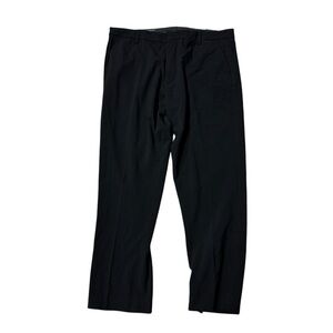 NEW Alexander Julian mens black‎ slim fit stretch pants size 38/30